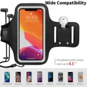 For iPhone SE2/SE3 11 12 15 Pro Max XR Sports Running Jogging Gym Armband Case