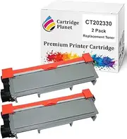 [Cartridge Planet] 2-Pack High Yield Compatible Toner Cartridge for Fuji Xerox CT202330 (2600 Pages) for Fuji Xerox DocuPrint P225d M225dw M225z M265z P265dw P225 M225 P265 M265