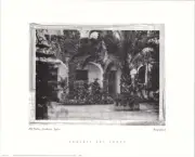 Joseph Augustine Old Patio Cordova Spain 23.75x19.25 in