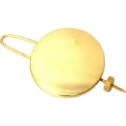 Brass Pendulum Bob & WireClock Repair Tool 1 3/8"