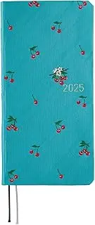 Hobonichi Techo Weeks [English/Tall and Slim Size/January 2025 Start/Planner] Bow & Tie (Blue)