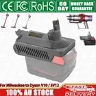 For Milwaukee 18V Battery convert to Dyson V10 SV12 Vacuum Adapter Adaptor