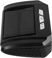 FUNOMOCYA -one Car Dashboard Digital Clock Solar-Powered Date Time Temperature Monitor Truck Thermometer