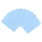 Foam Sheets Crafts 11x8 Inch 2mm EVA Craft Foam Paper Sheet Light Blue 12 Sheets
