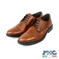 在飛比找momo購物網優惠-【IMAC】義大利經典橫飾綁帶德比鞋 棕色(350010-C