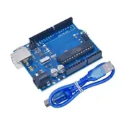 UNO R3 Arduino IDE Development Board ATmega 328P CH340 Module Kit with USB Cable