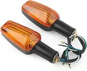Motorcycle Indicators Flowing Turn Signal Lights Motorbike Turn Signal Light For Ho&nd&a CB400 CB1300 VTR250 & for HO&RN&ET 250 600 / CB 4000 1300(Amber)