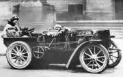 Bugatti Prototype Built For The Paris Madrid Race Motor Racing Old Photo