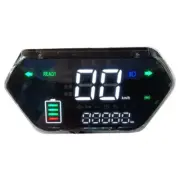 48V 60V 72V LCD Display Meter Control Panel For EBike Electric Scooter Motor New