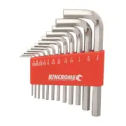 Kincrome 12 Piece Imperial Hex Key Set