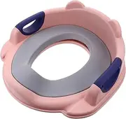 SUPVOX 1Pc Toilet Trainer Ring Soft Cushion Slip Design Fits Toilets Easy to Clean Comfortable Backrest for Secure Toilet Training for Boys