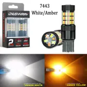Suitable For Mazda 3 BP T20 12V 7443 SMD LED DRL Daytime Running Lights