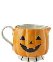 Mud Pie Mudpie Halloween Pumpkin Kool-Aid Drink Pitcher New!
