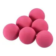 20Pcs Golf Foam Balls EVA Sponge 42mm Exercise Flight Swing Practice Pink