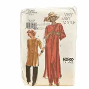Vogue 7053 Size 14-18 Tunic & Pants Sewing Pattern