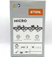 STIHL 61PMMC3-44 Oilomatic Picco Micro Mini Comfort 12-Inch Saw Chain 3/8-Inch Pitch .043-Inch Gauge 44 Drive Lengths