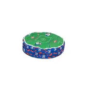 AFL Western Bulldogs Pet Bed Dog 70x60cm Round Sleeping Comfort Cushion Lounger