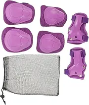 1Set Elbow Pads Wrist Guards Sports Protector Gear for Roller Skating Biking Skateboarding Outdoor Activities Durable Safety Protection for Ages