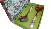 Portmeirion Botanic Garden Salad Server Set Spoon and Fork