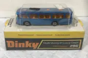 Dinky Blue Bus! 296 Speedwheels! Duple Viceroy 37 Luxury Coach! Nice In Package!