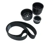 Ford Windsor 302 351 Black Gilmer Drive Kit With Belt 367L150