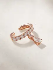 [Anita Ko] Anita Ko - Daphne 18-karat Rose Gold Diamond Ear Cuff - One size One size Gold