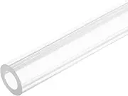 sourcing map Acrylic Pipe Rigid Round Tube Clear 15 mm ID 25mm OD 305mm for Lamps and Lanterns,Water Cooling System