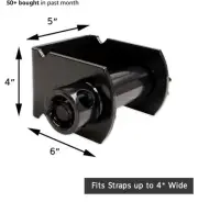 DC Cargo Sliding Winch for Flatbed Trailer Heavy Duty Standard Tie-Down Winch -1