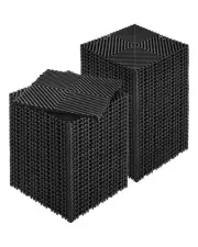 VEVOR Interlocking Drainage Mat Modular Floor Tile 31 x 31 cm Drainage Cushion