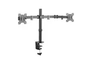 Brateck Economy Dual Monitor Steel Monitor Arm Up to 32" Detachable VESA Plate [BT-LDT12-C024N]