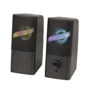 [Bourne] 2-Channel USB Powered PC Speaker with RGB Lighting