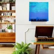 Multipurpose Disc Stand Vertical Storage Solution for Living Room Bookshelf