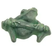 Tree Frog Cabinet Knob Hickory Hardware, Verdigris Green Pewter, PA1511-VG