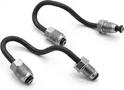 2Pcs Car Brake Hoses 1K0611763E 1K0611763D 100mm Rear Brake Pipes Automotive Brake Kit Replacement for VW Passat Golf MK5 MK6 AD A3 RS3 TT Skoda Superb Octavia Seat Altea Toledo