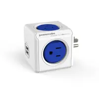 在飛比找蝦皮商城優惠-【荷蘭 PowerCube】擴充插座 USB兩用 藍色《WU
