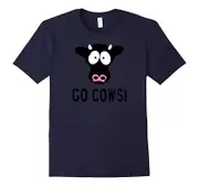 Funny South of the Park T-Shirt GO COWS!