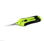 New CURVED BLADE TRIMMING SCISSORS Bud Pruning Shears Plant Sharp Trimmer