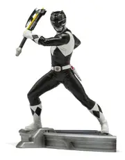 Power Rangers - Black Ranger Statue, 1:10 Scale