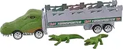 Wild Republic Transporters, Crocodile Truck, Kids Gifts, Crocodile Toy, Xtreme Transport