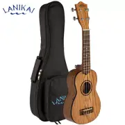 NEW Lanikai OA-S Oak Laminate Top Soprano Ukulele Satin Natural with Padded Bag