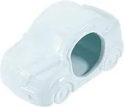 Parliky Automotive Ceramic Nest Hamster Food Boot Animals House Small Pet Bedding Dogs Car Hut Guinea Pig Accessories Small Animal Hideout Hamster Tunnel Enclosure Rat Ceramics Sky-Blue