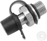 CO2 Inflation Connector M10x1 Male, Stainless Steel Sturdy Soda Water Bottle Parts with Outstanding Sealing Gasket