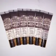 Set of 6 Lip Gloss Coconut Oil Hydrating Shines New