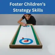 Tabletop Curling Game - Games for Elderly -Desktop, Dining Table Games for Adult