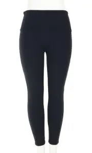 Spanx L118505 Womens Black Ponte Leggings Size L