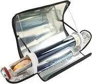 Solar Oven Portable Oven, 4.5L Large Capacity Sun Cooker Camp Stove, Solar Cooker Outdoor Oven Camping Stove BBQ Cooking Tools for Backpacking Hiking Family Party, No Energy Consumption