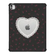 iPad Pro 13-inch (M4) iPad Impact Case Gothic Pearly Heart