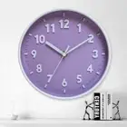 8 Inch 3D Number Wall Clock Battery Operated Round Clocks Silent Clocks Home