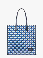 Gotham Patio Tile Canvas Large Tote