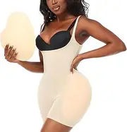 [Bobuco] Shapewear for Women Butt Lifter Panties Padded Underwears Waist Trainer Bodysuit Full Body Shaper Slimming Girdles